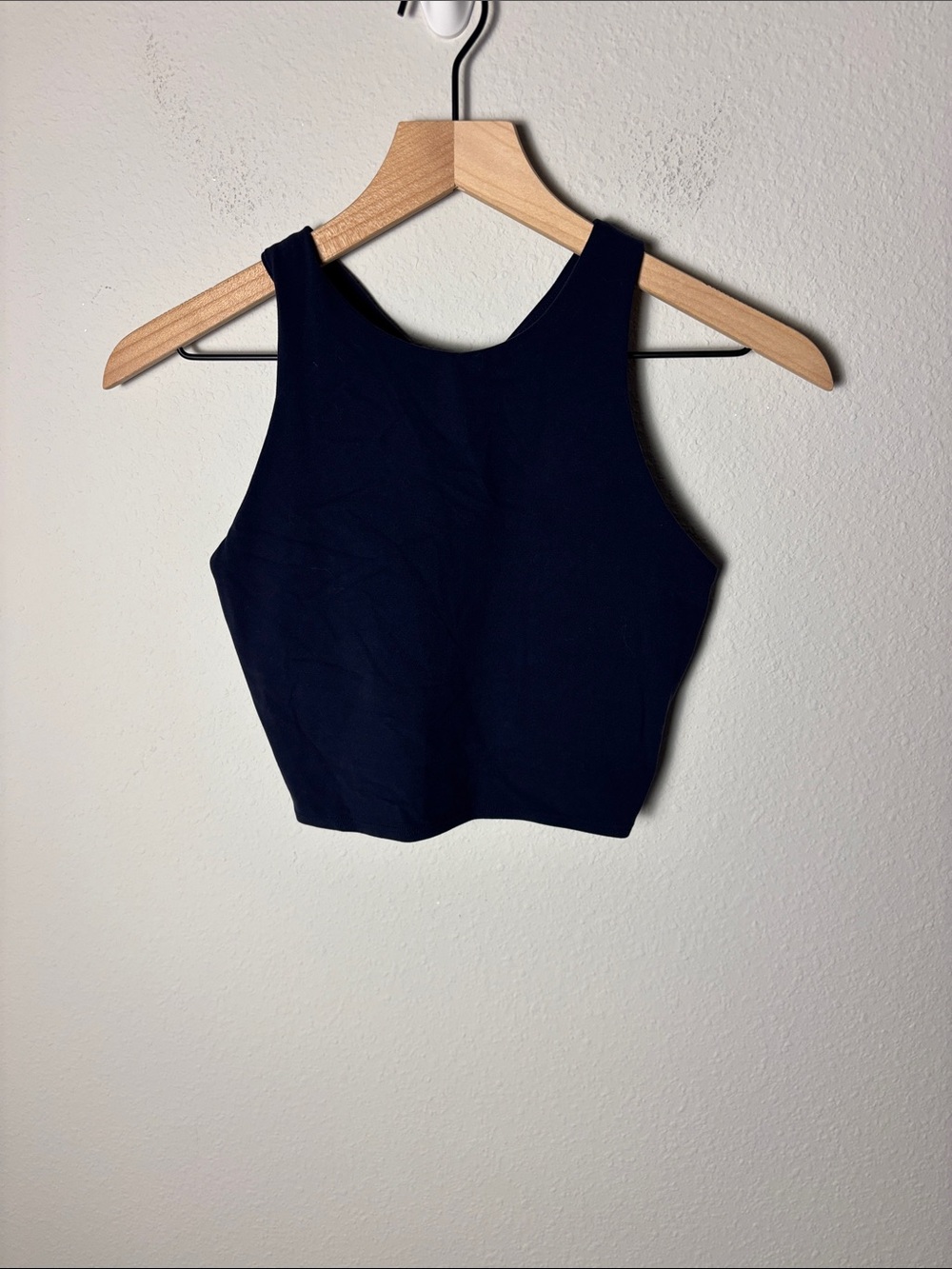 Athleta Conscious Crop Bra A-C Navy S/446564